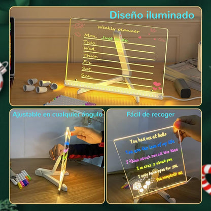 Tablero de dibujo luminoso