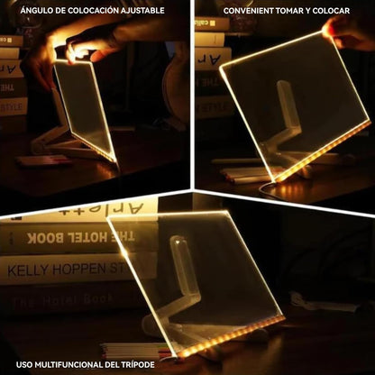 Tablero de dibujo luminoso